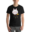 Cute Rabbit and Duck Rolling D20 D&D Role Playing Game Dice Unisex T-Shirt