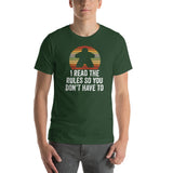 I Read The Rules So You Don't Have To Unisex Board Game T-Shirt