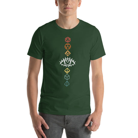 D&D Dice with Eye Unisex T-Shirt