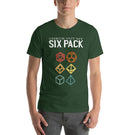 Check Out My Six Pack D&D Role Playing Colorful Dice Set Unisex T-Shirt