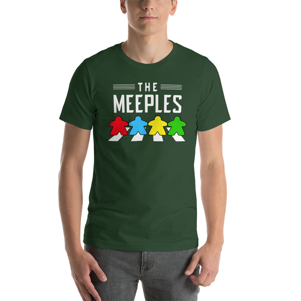 Funny The Meeples Unisex Board Game T-Shirt