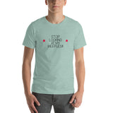 Stop Looking at My Meeples Funny Board Game Unisex T-Shirt