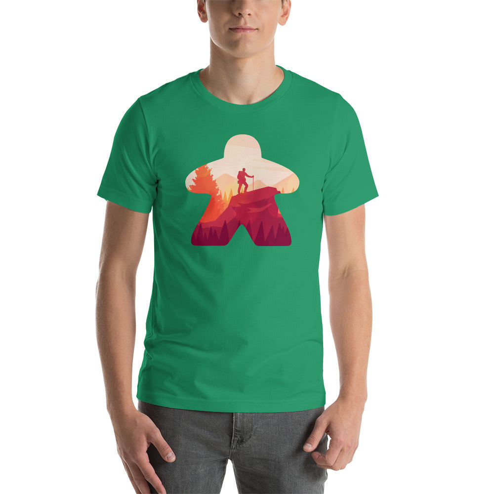 Adventurer On a Board Game Meeple Unisex T-Shirt