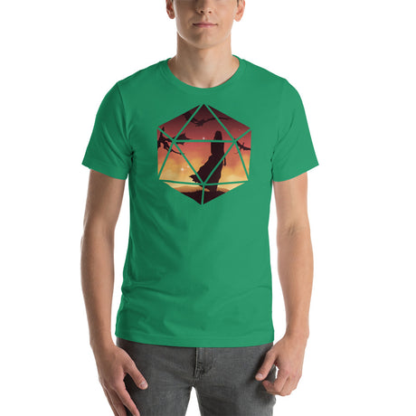 Mother of Dragons in a D20 D&D Dice Unisex T-Shirt