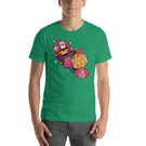 Santa Claus with Sleigh of D&D Dice Unisex T-Shirt