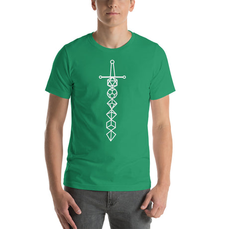 D&D Dice Sword Unisex T-Shirt