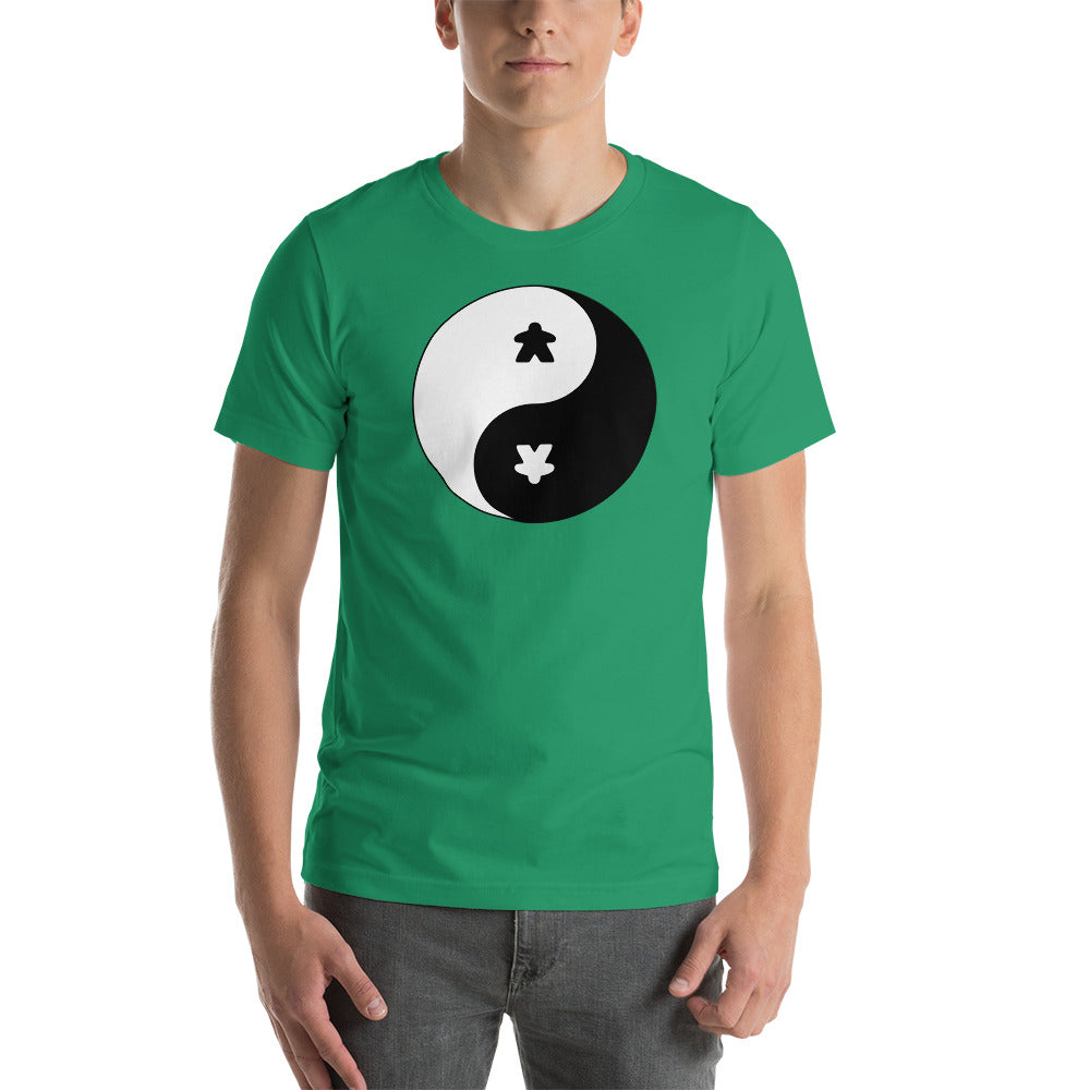 Yin And Yang Board Game Meeple Unisex T-Shirt