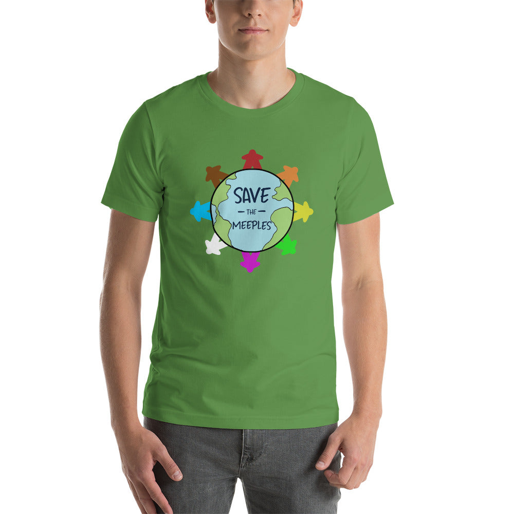 Save The Meeples Funny Board Game T-Shirt