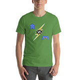 Board Game vs Video Game - Meeple vs Gamepad Unisex T-Shirt