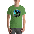 Dragon Silhouette in D20 D&D Dice Unisex T-Shirt