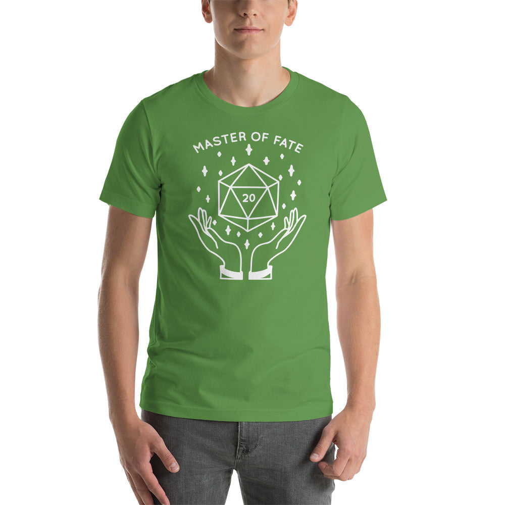 Master of Fate D20 D&D Dice Unisex T-Shirt