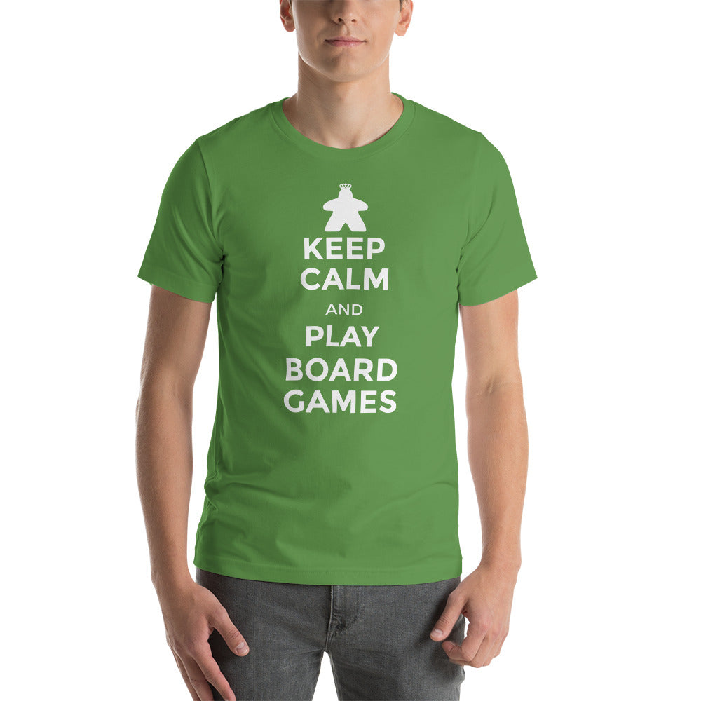 Keep Calm And Play Board Games Unisex T-Shirt