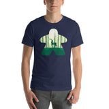 Deer in Forest Inside Board Game Meeple Unisex T-Shirt