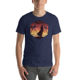 Mother of Dragons in a D20 D&D Dice Unisex T-Shirt