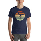 Bird in a Striped Sunset - Wingspan Board Game Inspired Unisex T-Shirt