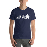 Board Game Meeple Evolution Unisex T-Shirt