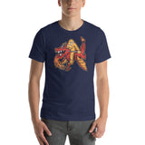 Board Game Meeple Riding a Dragon Unisex T-Shirt