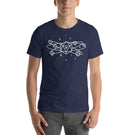 Dice Atom - D&D Dice Rotating Around D20 Unisex T-Shirt