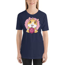 Cute Guinea Pig Holding a D20 D&D Dice Unisex T-Shirt