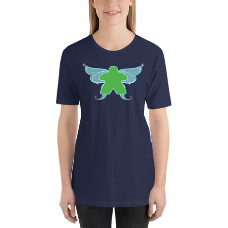 Board Game Meeple with Fairy Wings Unisex T-Shirt