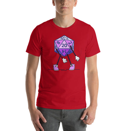 Flossing D20 Dice Funny Unisex T-Shirt