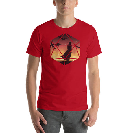 Mother of Dragons in a D20 D&D Dice Unisex T-Shirt