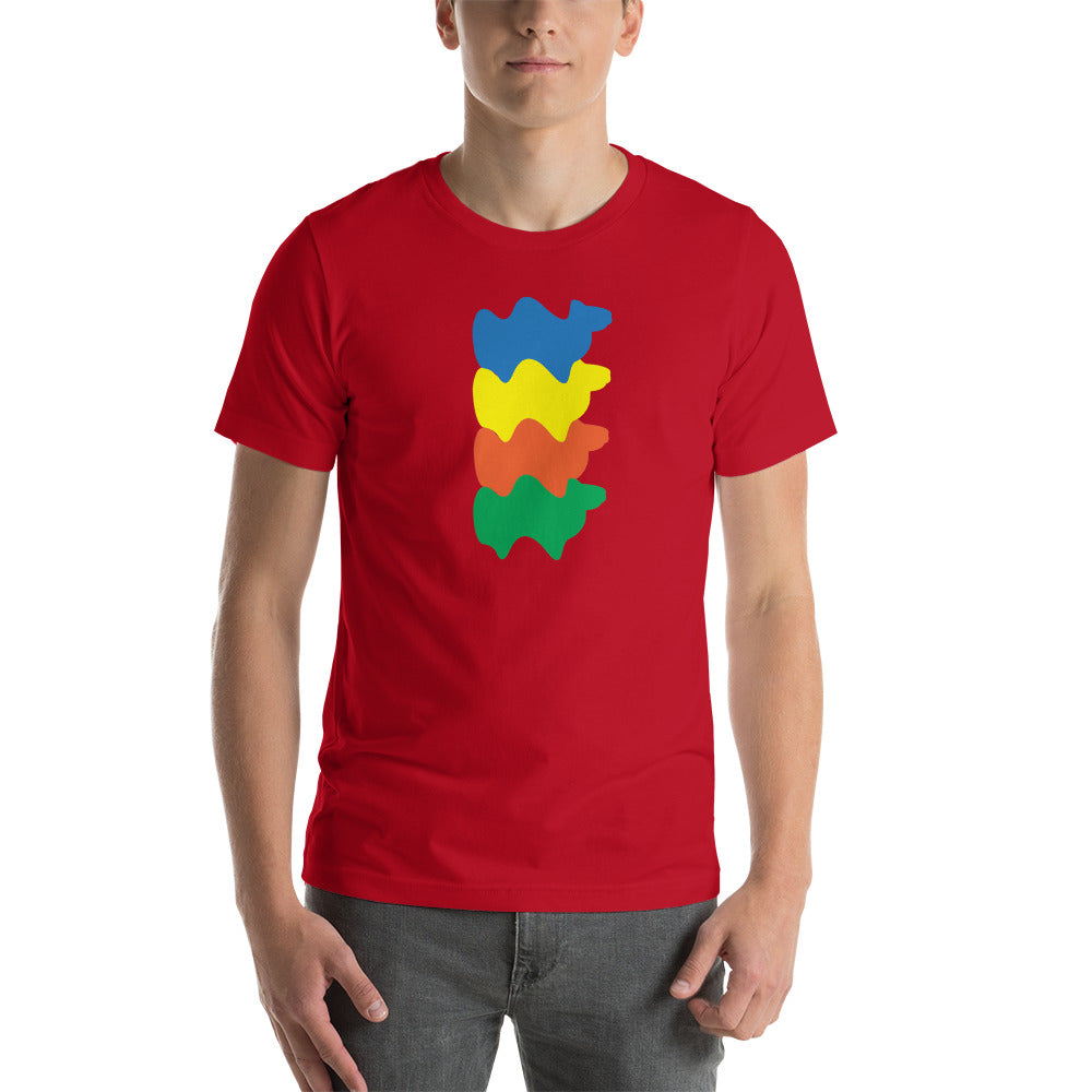 Stacked Camel Meeples Board Game Unisex T-Shirt