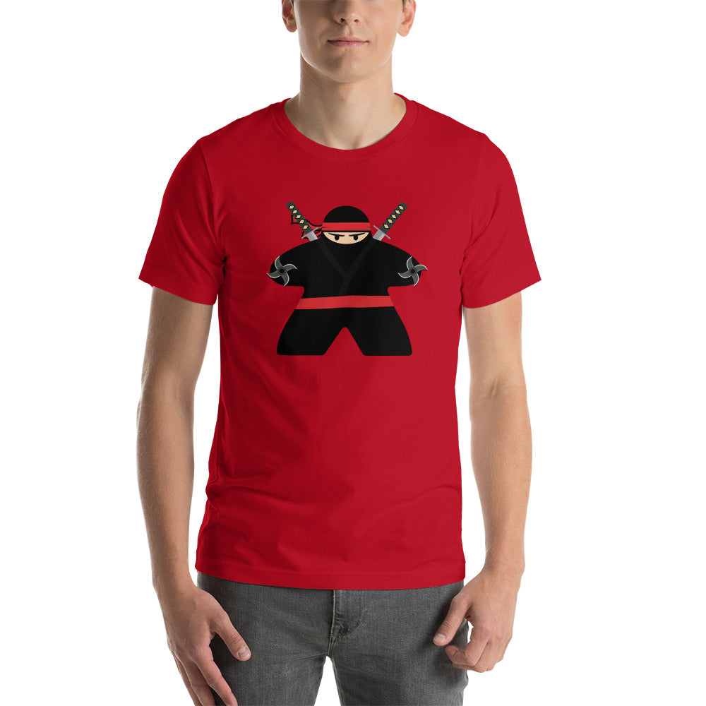 Ninja Board Game Meeple Unisex T-Shirt