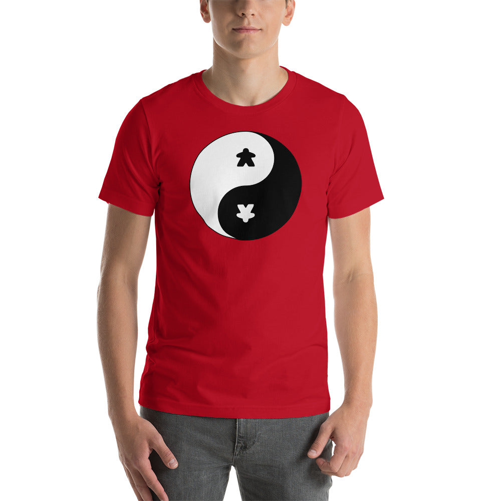 Yin And Yang Board Game Meeple Unisex T-Shirt