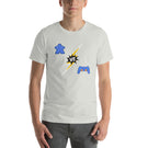 Board Game vs Video Game - Meeple vs Gamepad Unisex T-Shirt