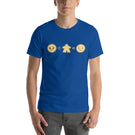 Sad Face + Meeple = Happy Face Unisex T-Shirt