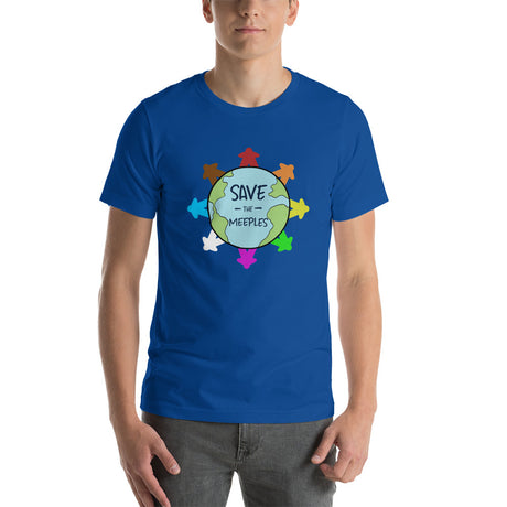 Save The Meeples Funny Board Game T-Shirt