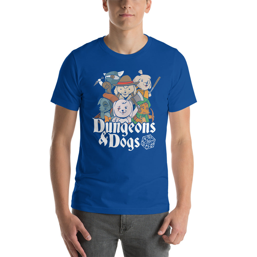 Dungeons & Dogs Funny Unisex T-Shirt