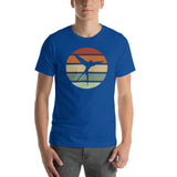 Bird in a Striped Sunset - Wingspan Board Game Inspired Unisex T-Shirt