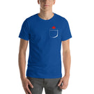 Board Game Meeple in a Fake Pocket Unisex T-Shirt