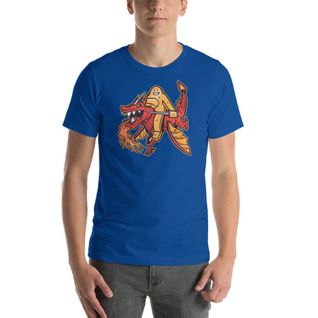 Board Game Meeple Riding a Dragon Unisex T-Shirt