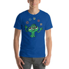 Cute Green Monster Juggling D&D / DND Role Playing Game Dice Unisex T-Shirt