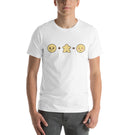 Sad Face + Meeple = Happy Face Unisex T-Shirt