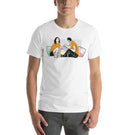 Couple Playing a Board Game Unisex T-Shirt