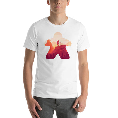 Adventurer On a Board Game Meeple Unisex T-Shirt