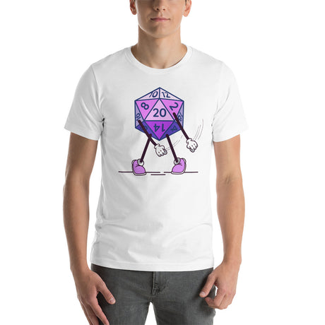 Flossing D20 Dice Funny Unisex T-Shirt