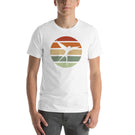 Bird in a Striped Sunset - Wingspan Board Game Inspired Unisex T-Shirt