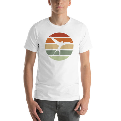 Bird in a Striped Sunset - Wingspan Board Game Inspired Unisex T-Shirt