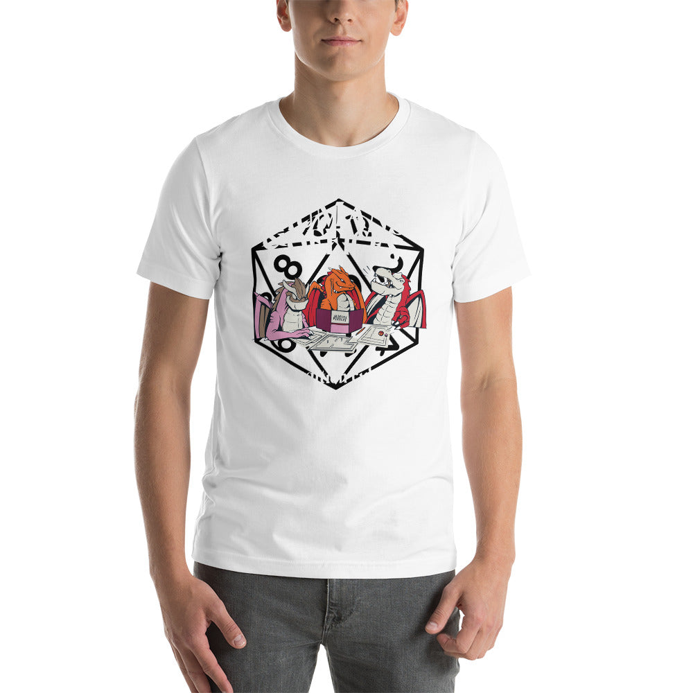 Humans & Offices Funny Dungeons and Dragons Funny Unisex T-Shirt