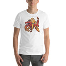 Board Game Meeple Riding a Dragon Unisex T-Shirt