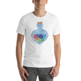 D&D RPG Dice in Glass Jar Unisex T-Shirt