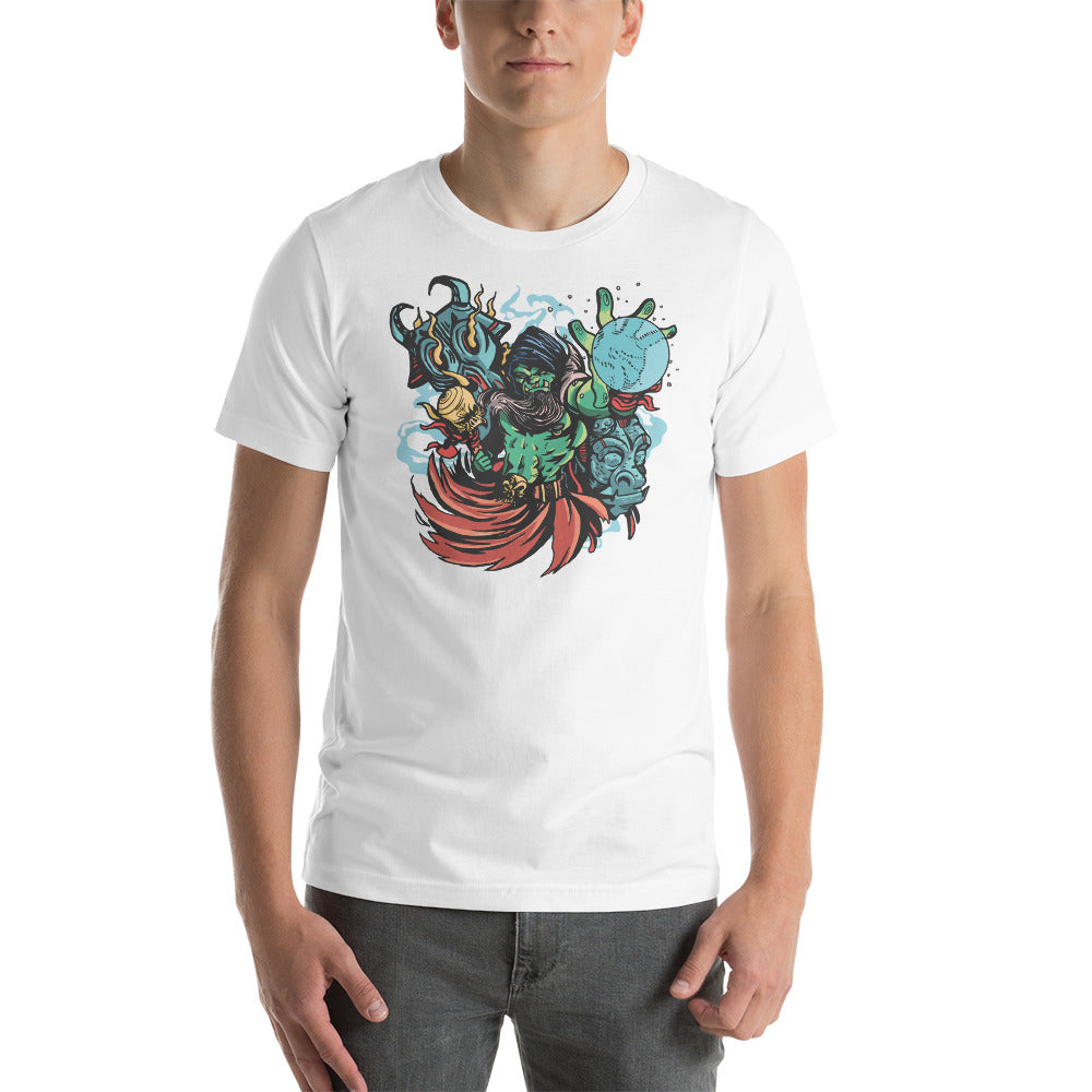 Orc Shaman Fantasy Role Playing Unisex T-Shirt