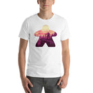 Hiker in Board Game Meeple Unisex T-Shirt