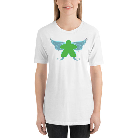 Board Game Meeple with Fairy Wings Unisex T-Shirt