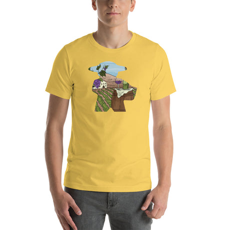 Vineyard Inside a Viticulture Board Game Meeple Unisex T-Shirt